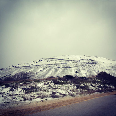 הר בנטל בצפון רמת הגולן (צילום: שחר סולומון) (צילום: שחר סולומון)