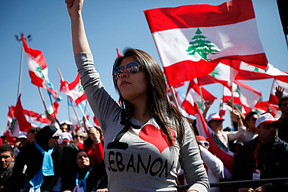 גם היא אוהדת את נבחרת לבנון (צילום: gettyimages) (צילום: gettyimages)