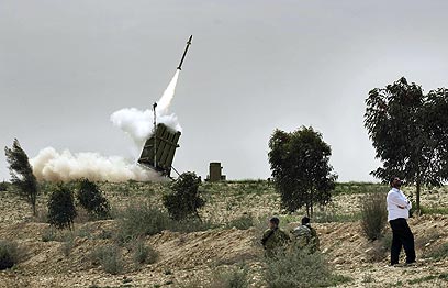 Iron Dome in action (Archive photo: AFP)