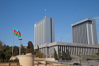 באקו, בירת אזרבייג'ן. טהרן יכולה לערער את היציבות שם (צילום: shutterstock) (צילום: shutterstock)