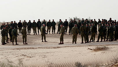 עשרות גויסו בחודשים האחרונים לתגבור הגבול (צילום: אליעד לוי) (צילום: אליעד לוי)