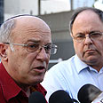 דני דיין ופנחס ולרשטיין, ראשי מועצת יש"ע            