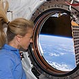 האסטרונאוטית קרן ניברג בתחנת החלל