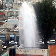 המים הגיעו לגובה של כ-10 מטרים      