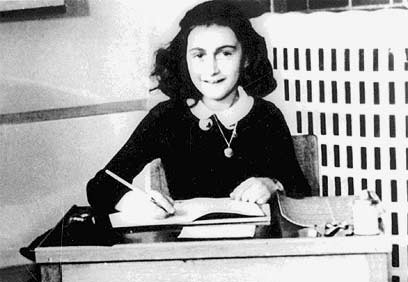 Anne Frank. 'Her voice has resonated across the generations in the 70 years since she died, and she's inspired people to actually speak out in her memory and try to make the world better' (Photo: AP)