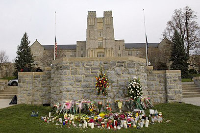 אתר לזכר הנרצחים בוירג'יניה-טק    