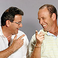 יאיר גלר (משמאל) ומשה נסיס. סגרו עסקה