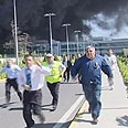 עובדי נמל התעופה נמלטים