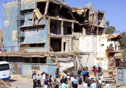 הכור שהופצץ ב-1981 (צילום: איי אף פי) (צילום: איי אף פי)