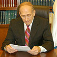 אולמרט. "שלב המסמכים יגיע"