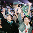Celebrating in Hong Kong