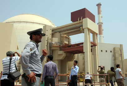 'Not affected.' Bushehr reactor (Archive photo: AFP)