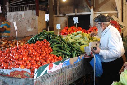 עלייה של 23.5% במחיר העגבניות (צילום: דודו אזולאי ) (צילום: דודו אזולאי )