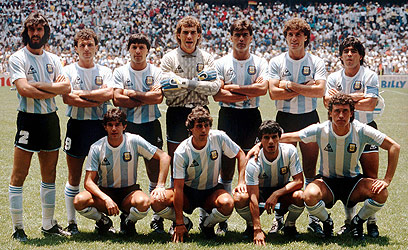 נבחרת ארגנטינה מודל 86. דייגו: "הנבחרת הנוכחית תשחזר את ההצלחה" (צילום: Getty Images Imagebank) (צילום: Getty Images Imagebank)