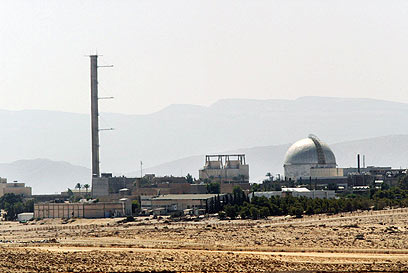Dimona reactor (Photo: AFP)
