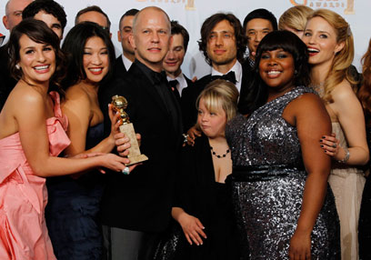 צוות "גלי" עם פרס גלובוס זהב (צילום: רויטרס) (צילום: רויטרס)