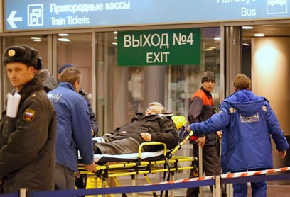 פעולה של הצ'צ'נים. הפיגוע אשתקד בשדה התעופה של מוסקבה (צילום: רויטרס) (צילום: רויטרס)