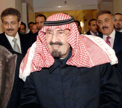 מלך סעודיה. פעיל גם בגיל 92 (צילום: רויטרס) (צילום: רויטרס)