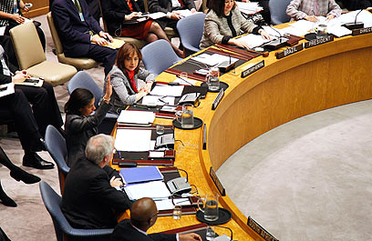 שגרירת ארה"ב באו"ם סוזן רייס תשחזר את הווטו במועצת הביטחון? (צילום: AFP) (צילום: AFP)