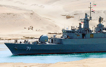 ספינה איראנית בתעלת סואץ בשנה שעברה (צילום: רויטרס) (צילום: רויטרס)