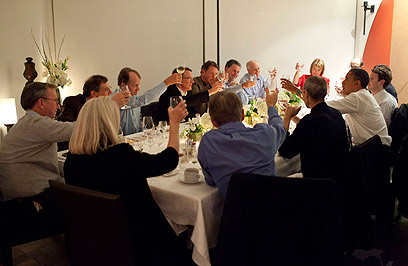 זאקרברג, אובמה, ג'ובס וחברים מעולם הטכנולוגיה (צילום: רויטרס) (צילום: רויטרס)