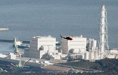 המתקן הגרעיני בפוקושימה במרס השנה (צילום: רויטרס) (צילום: רויטרס)