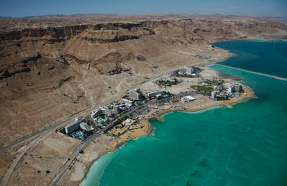המלונות לחוף ים המלח (צילום: lowshot) (צילום: lowshot)