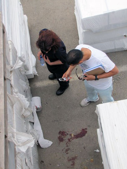 "העונש לא יחזיר לנו את סבטלנה". זירת הרצח באפריל 2011 (צילום באדיבות: אתר פאנט ) (צילום באדיבות: אתר פאנט )