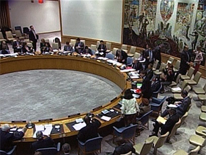 מועצת הביטחון של האו"ם. ההצבעה עוד רחוקה (צילום: רויטרס) (צילום: רויטרס)