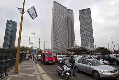 Tel Aviv skyscrapers (Photo: AFP)