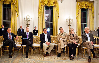 חלק מבכירי הממשל חברים ב"פאנל החיסולים" (צילום: AP) (צילום: AP)