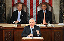 Netanyahu in Congress (Photo: AFP)