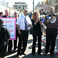 Street name protest in Jaffa