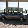 Homeless man's car at Knesset's entrance