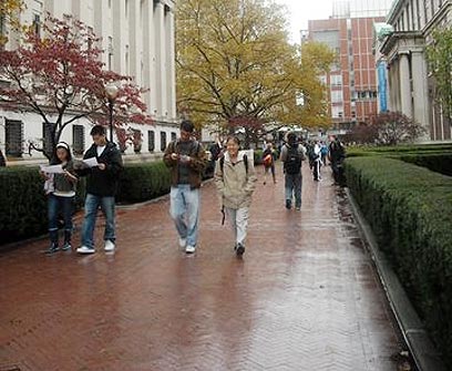 אוניברסיטת קולומביה בניו יורק (צילום: רלי כהן) (צילום: רלי כהן)