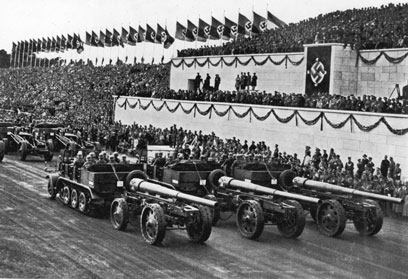 הצבא הגרמני ב-1935 (צילום: Getty Images) (צילום: Getty Images)