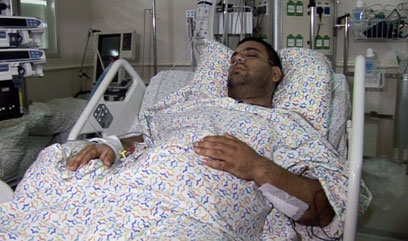 חוג'ייב בבית החולים (צילום: הילה ספאק) (צילום: הילה ספאק)