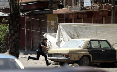 האלימות בלבנון בחודש שעבר (צילום: AFP) (צילום: AFP)