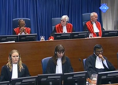 השופטים עשויים לדחות את שלב הצגת הראיות בגלל "טעויות" של התביעה (צילום: FP/COURTESY OF THE ICTY) (צילום: FP/COURTESY OF THE ICTY)
