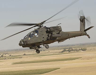Boeing AH-64 Apache attack helicopter 