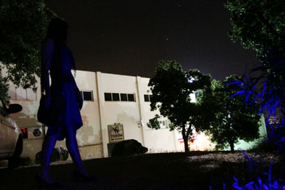 בחורשה ברמת ישי. למצולמת אין קשר לכתבה (צילום: חגי אהרון)