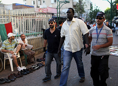 דרום סודני נעצר בתל אביב (צילום: EPA) (צילום: EPA)