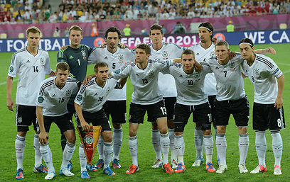 נבחרת גרמניה. לא פוחדת מאף יריבה (צילום: AFP) (צילום: AFP)