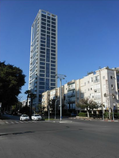 מגדל השופטים בתל-אביב (צילום: Street View on Google Maps) (צילום: Street View on Google Maps)