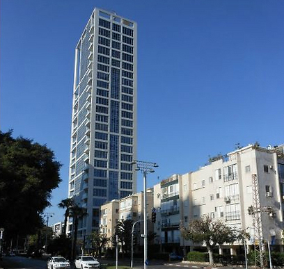 מגדל G בתל אביב (צילום: Street View on Google Maps) (צילום: Street View on Google Maps)