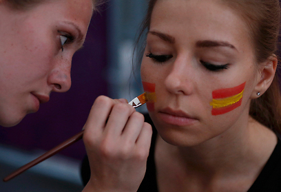 אוהדות נבחרת ספרד (צילום: רויטרס) (צילום: רויטרס)