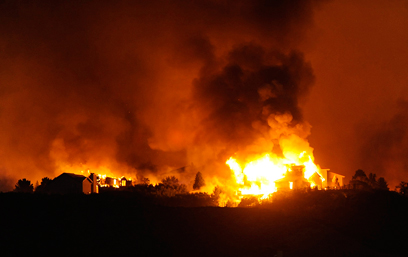 שריפת הענק בקולורדו. נגרמה מירי?  (צילום: AP) (צילום: AP)