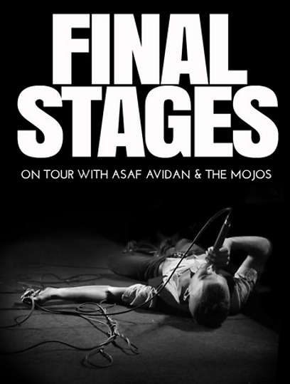 אסף אבידן על עטיפת ה-DVD של Final Stages ()