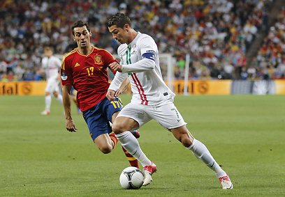 לא הספיק מול ספרד. רונאלדו (צילום: AP) (צילום: AP)
