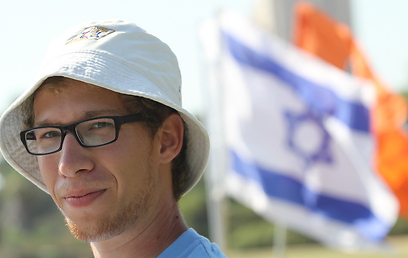 מצקין, היום באליפות ישראל (צילום: אורן אהרוני) (צילום: אורן אהרוני)